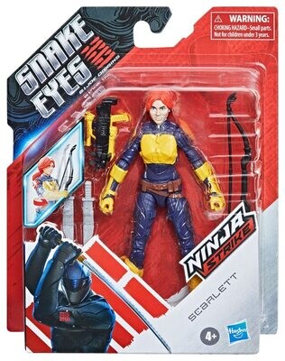 Hasbro G.I. Joe Origins Wave 2 Scarlett Actionfigur 15 cm
