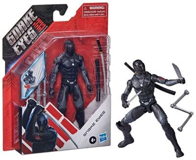 Hasbro G.I. Joe Origins Wave 2 Snake Eyes Actionfigur 15 cm