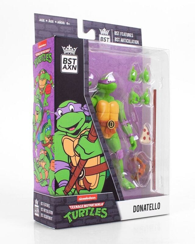 BST AXN Teenage Mutant Ninja Turtles Donatello Figur ca. 13 cm