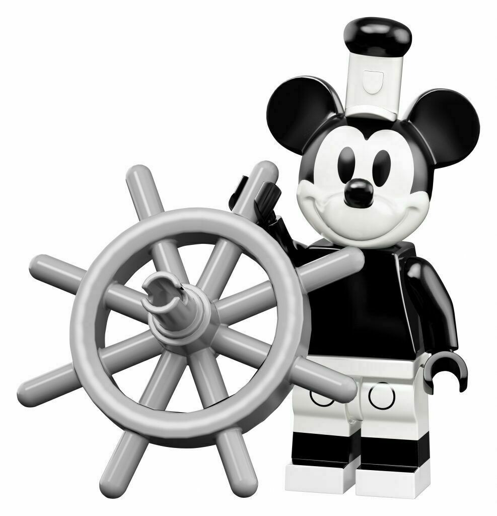 LEGO 71024 Minifiguren Disney Serie 2 Mickey Mouse KOMPLETT inkl. BA
