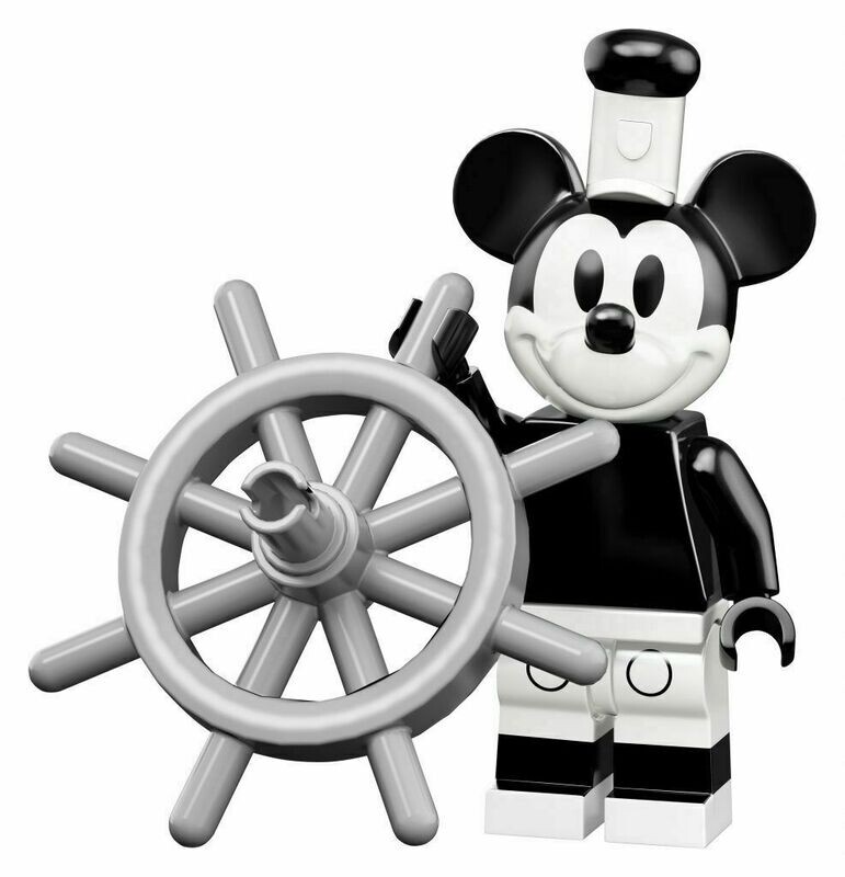 LEGO 71024 Minifiguren Disney Serie 2 Mickey Mouse KOMPLETT inkl. BA