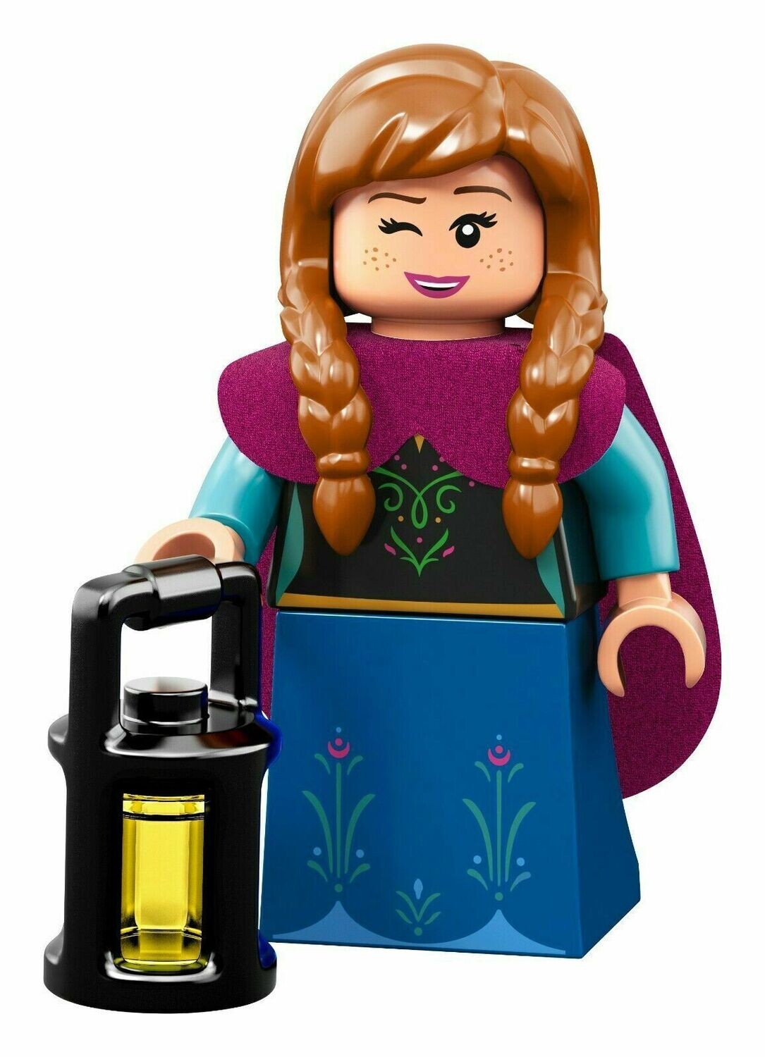 LEGO 71024 Minifiguren Disney Serie 2 Anna KOMPLETT inkl. BA