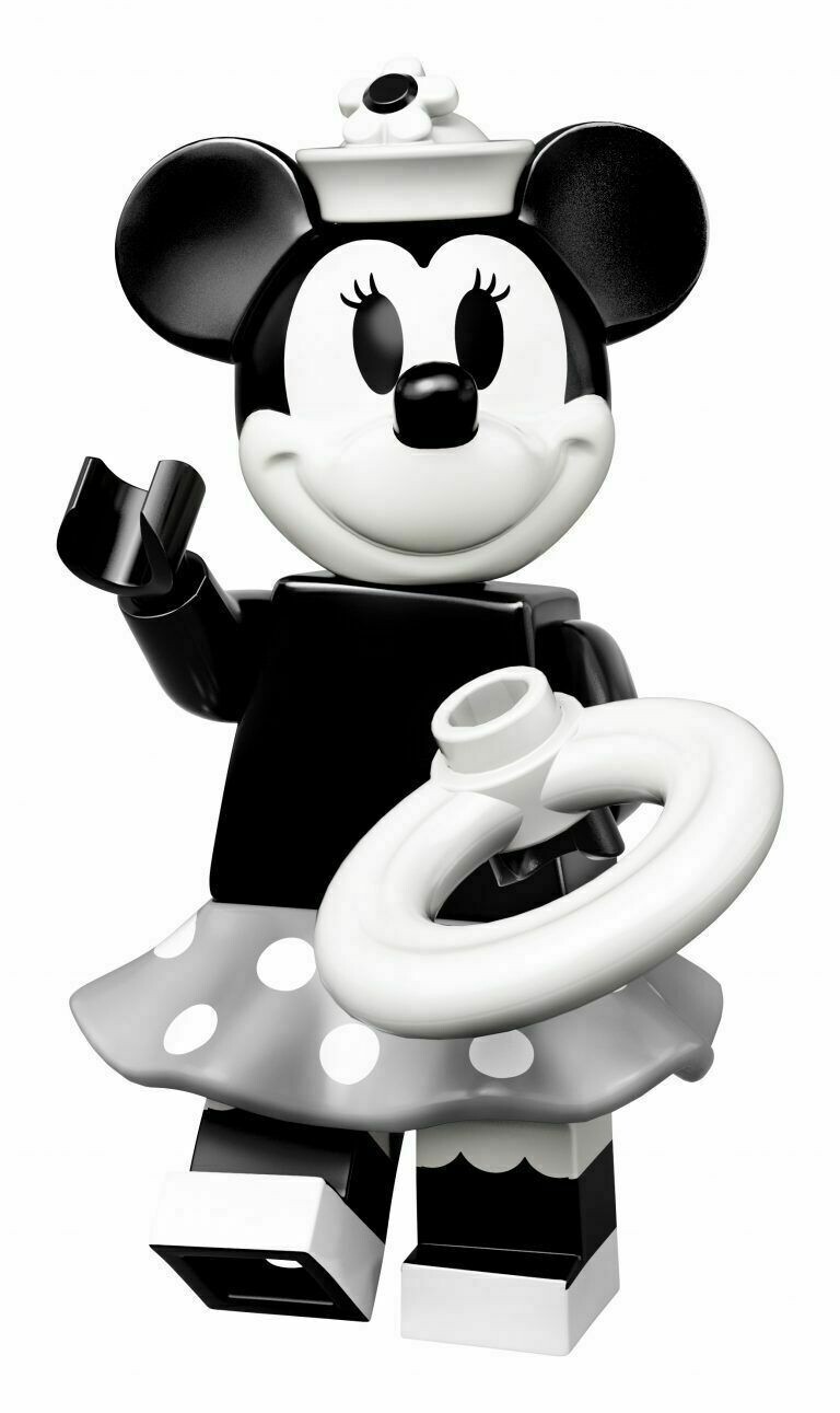LEGO 71024 Minifiguren Disney Serie 2 Minnie Mouse KOMPLETT inkl. BA