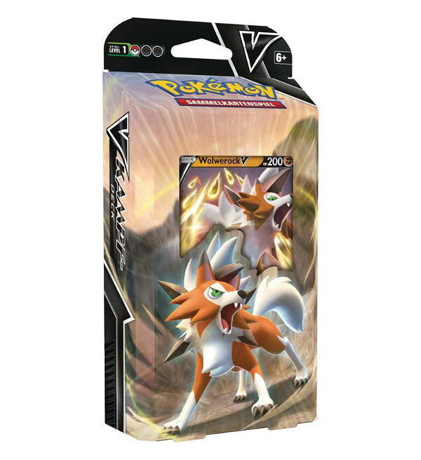 Pokemon TCG V-Kampfdeck Wolwerock DEUTSCH