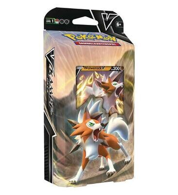 Pokemon TCG V-Kampfdeck Wolwerock DEUTSCH