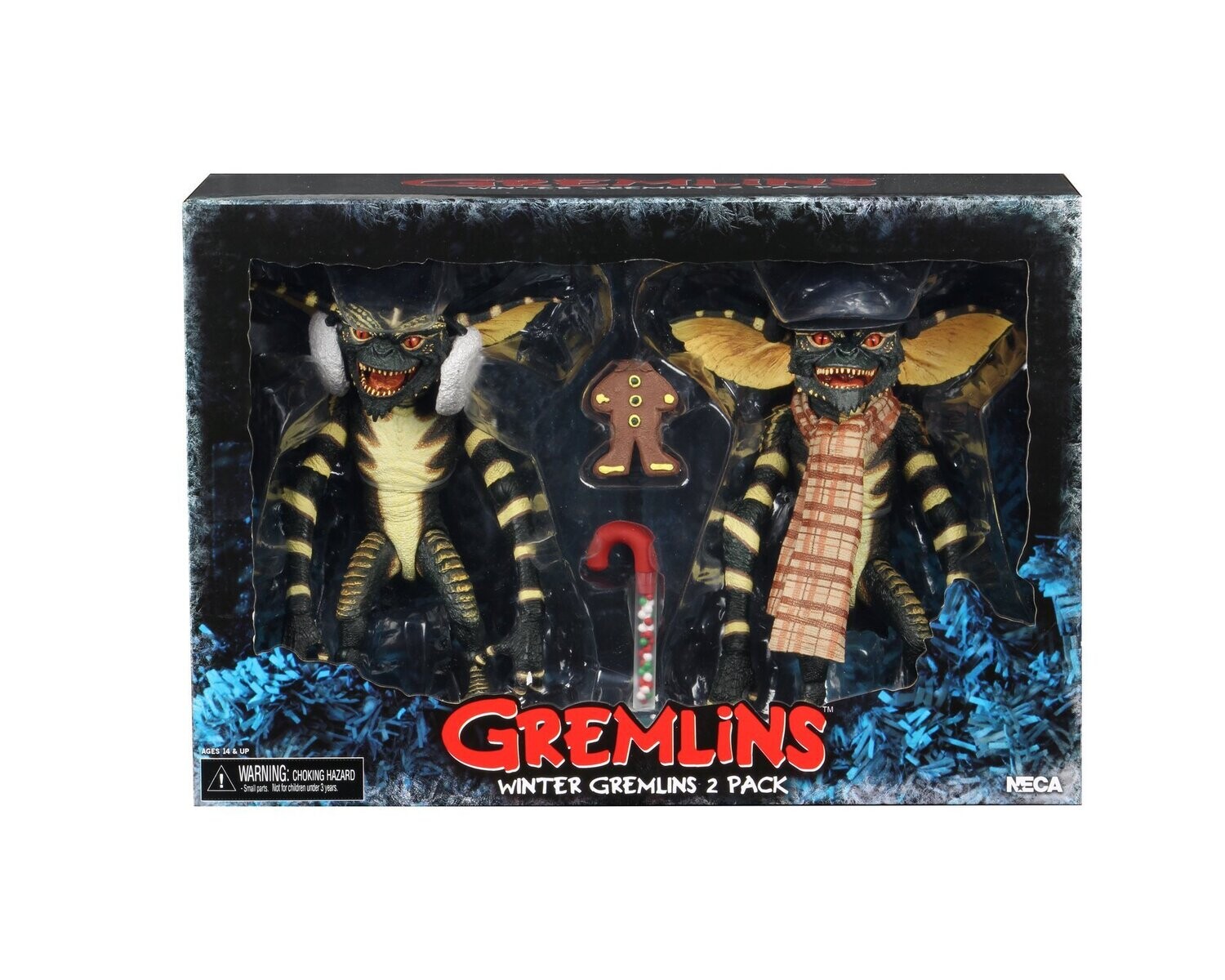 NECA Gremlins Doppelpack Christmas Carol Winter Scene Set ca. 15 cm