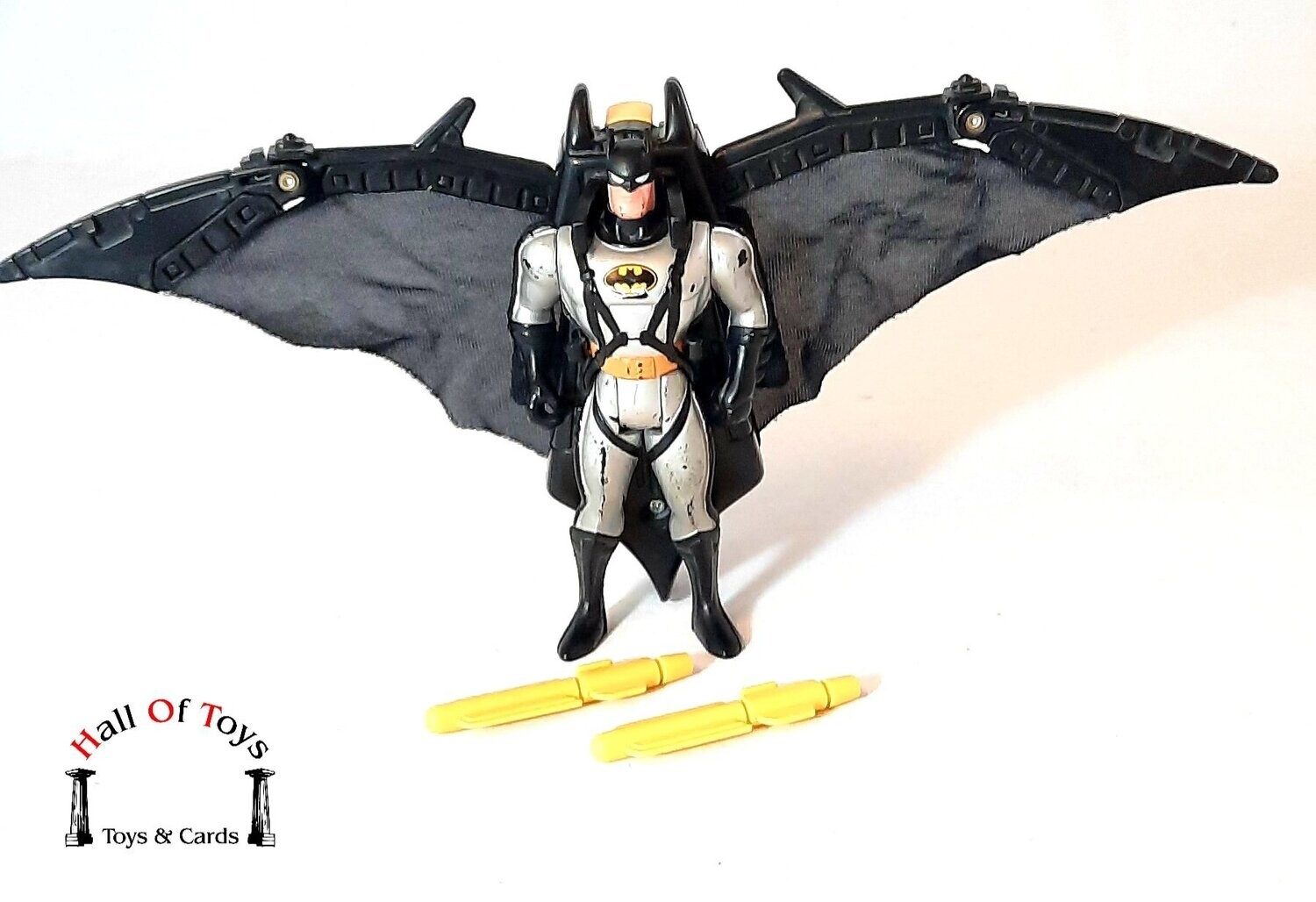 Kenner Batman The Animtaed Series "Mech-Wing" Batman Actionfigur 1995 komplett