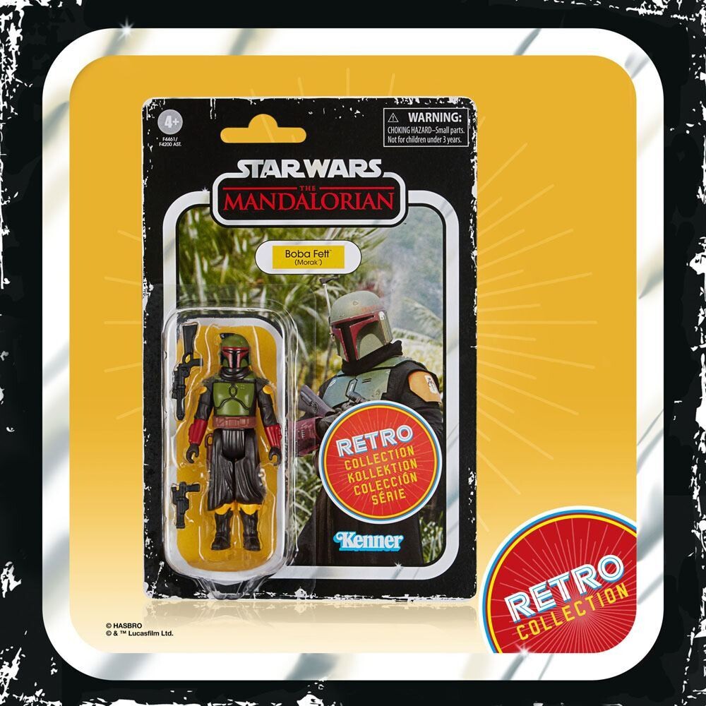 Kenner Star Wars Retro Collection The Mandalorian Boba Fett Morak Figur