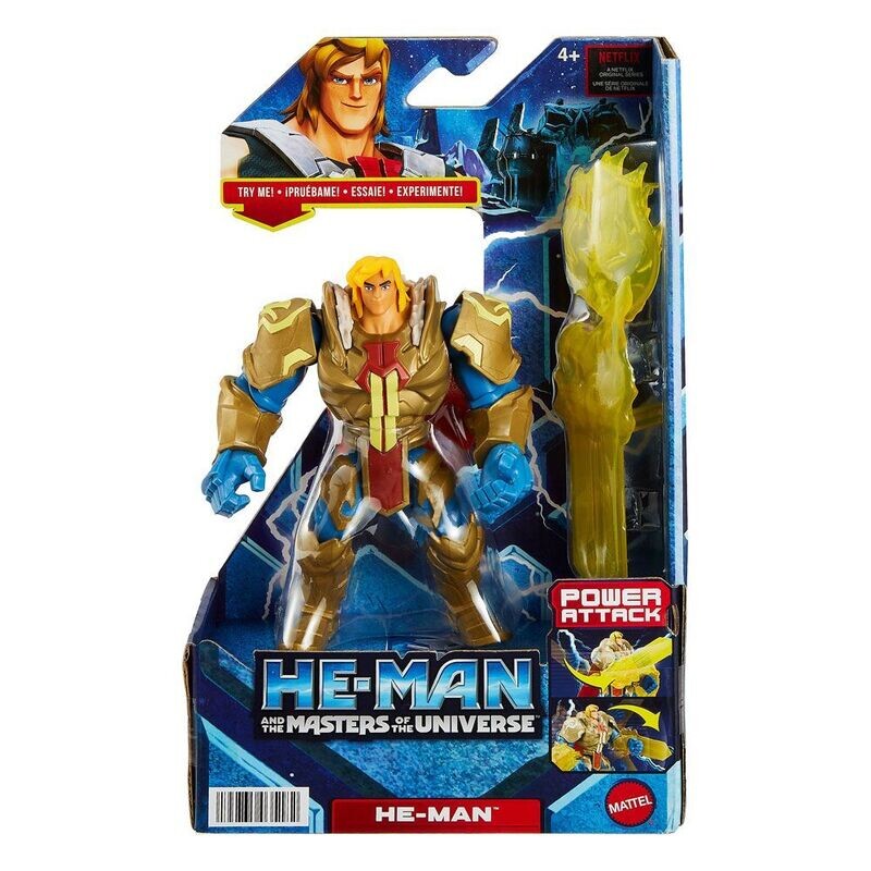 Mattel He-Man & Masters of the Universe Power Attack Deluxe He-Man