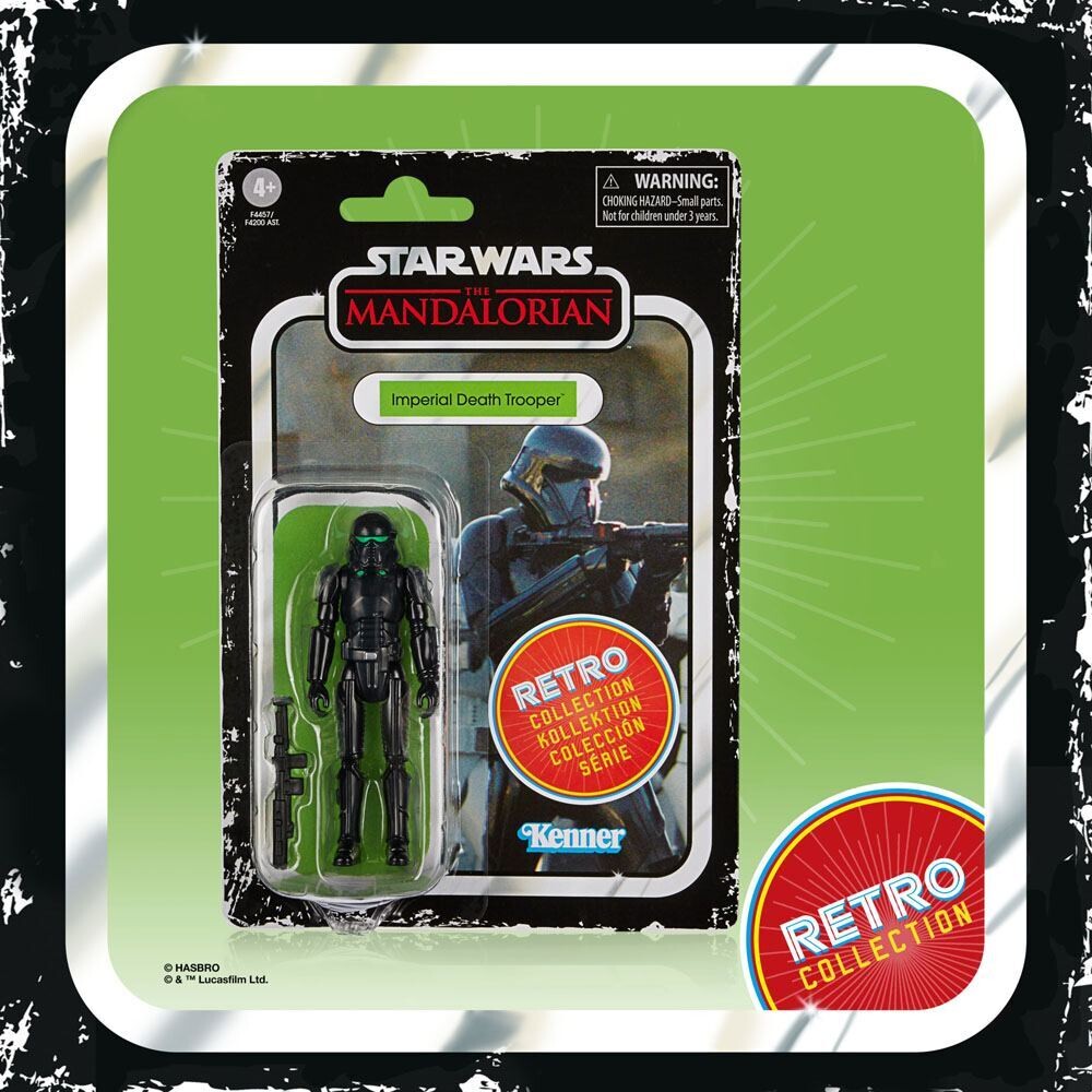 Kenner Star Wars Retro Collection The Mandalorian Death Trooper Figur