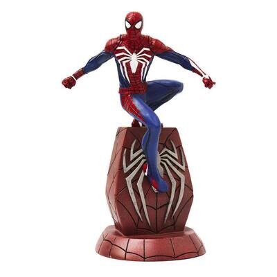 Diamond Select Gallery Video Game Spiderman PVC Statue ca. 25 cm