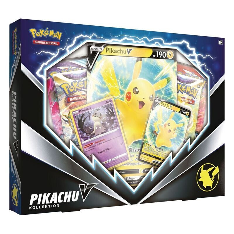 Pokemon Sammelkartenspiel Pikachu V Kollektion Box DEUTSCH