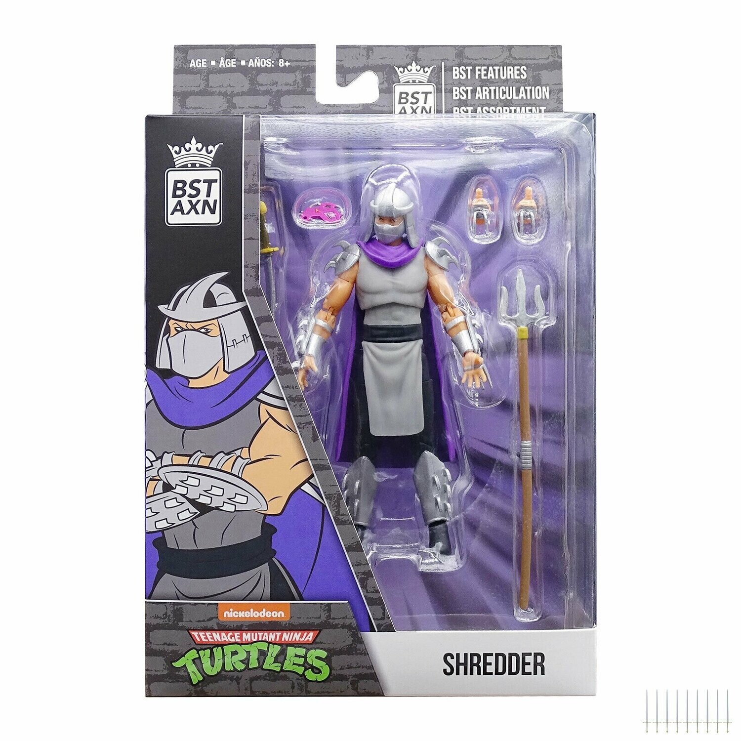 BST AXN Teenage Mutant Ninja Turtles Shredder Actionfigur