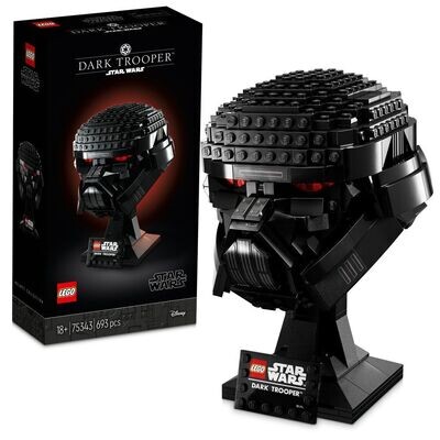 LEGO Star Wars 75343 Dark Trooper Helm V29 NEU & OVP