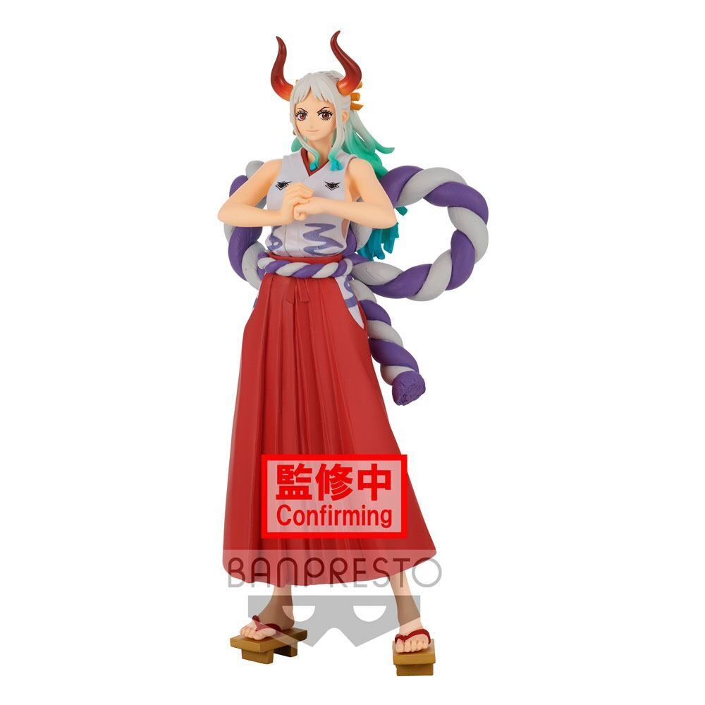 BANDAI Banpresto One Piece Grandline Wanokuni Yamato PVC Statue 16 cm