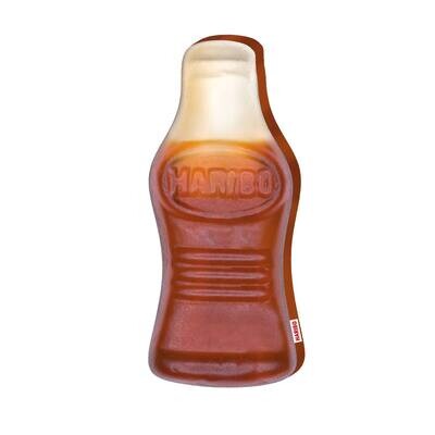 Haribo Happy Cola Fläschchen Kissen Flasche 35 x 15 cm NEU & OVP Retro