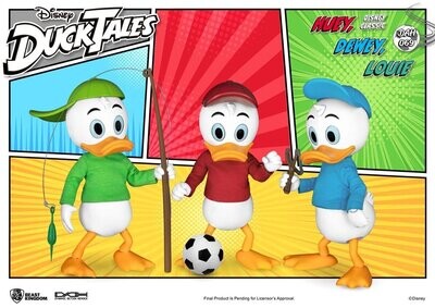 Beast Kingdom Disney DuckTales Actionfiguren Huey, Dewey & Louie
