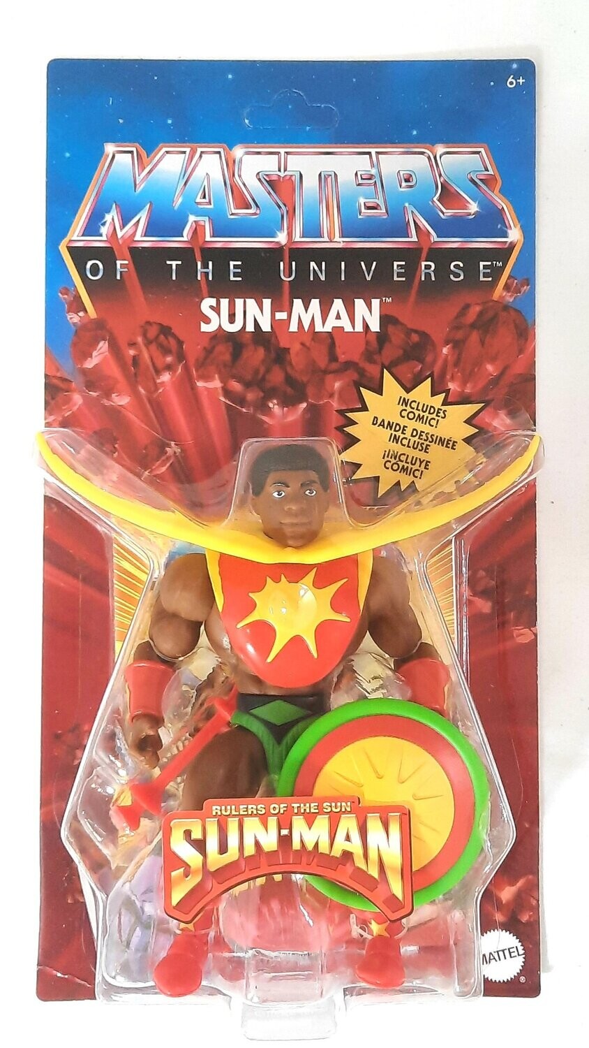 Mattel Masters Of The Universe Origins Sun-Man Actionfigur