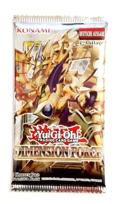 YuGiOh! Dimension Force Booster Pack deutsch 1.Auflage
