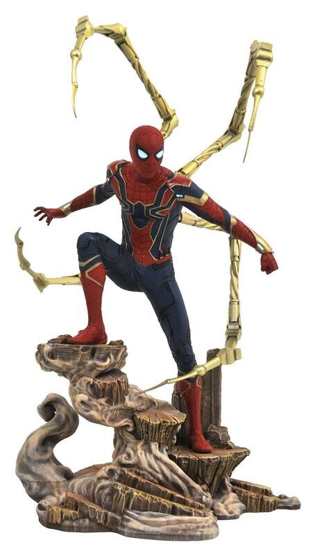 Diamond Select Toys Avengers Iron Spider Man ca. 23 cm PVC Statue