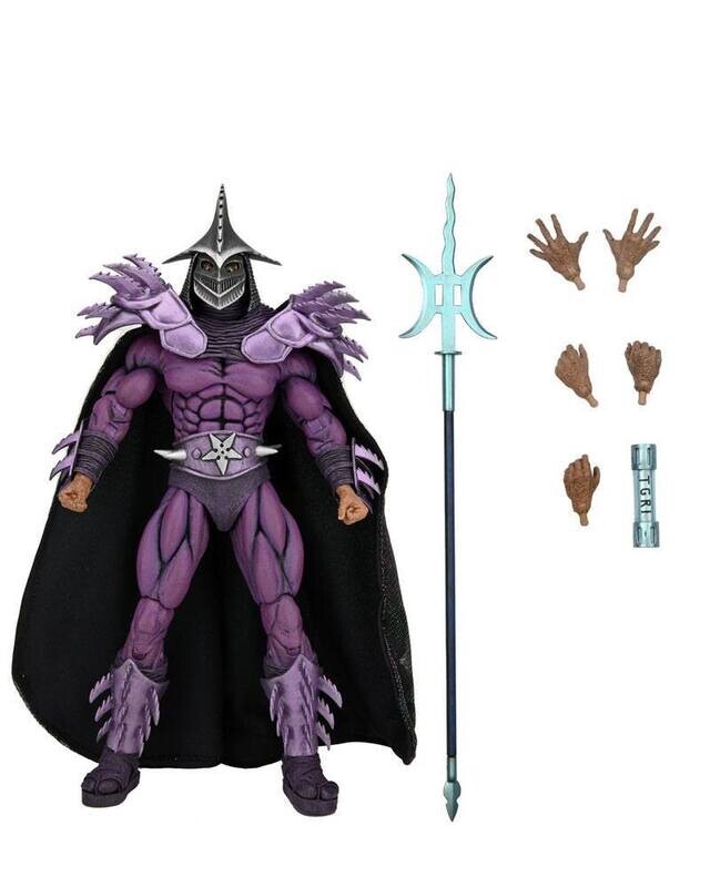 NECA Teenage Mutant Ninja Turtles Super Shredder Ultimate Actionfigur 3oth