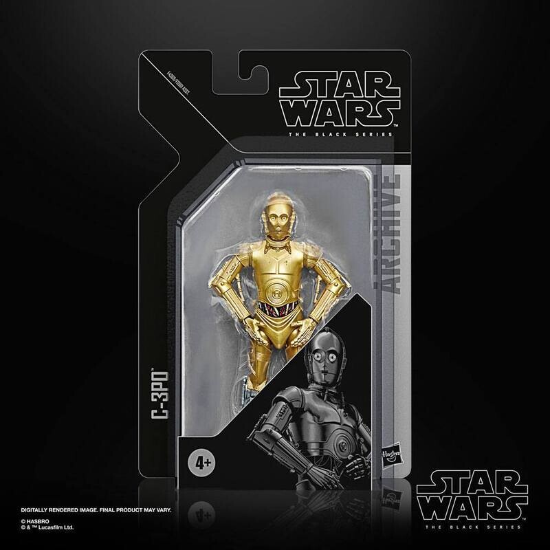 Hasbro Star Wars Black Series Archive Line C-3PO Actionfigur ca. 15 cm
