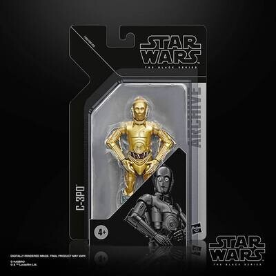 Hasbro Star Wars Black Series Archive Line C-3PO Actionfigur ca. 15 cm