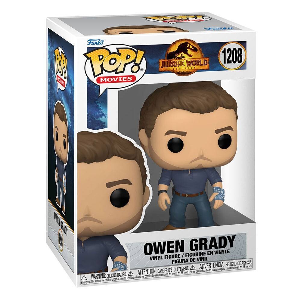 Funko POP! Jurassic World Dominion Owen Grady Vinyl Figur ca. 9 cm