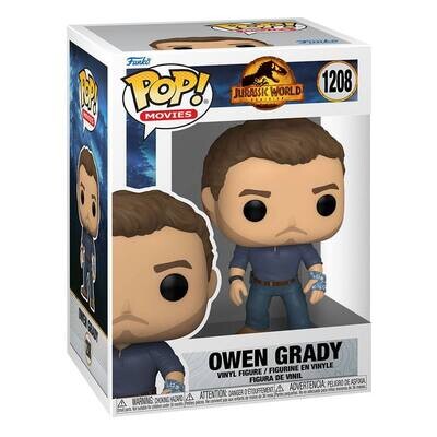 Funko POP! Jurassic World Dominion Owen Grady Vinyl Figur ca. 9 cm