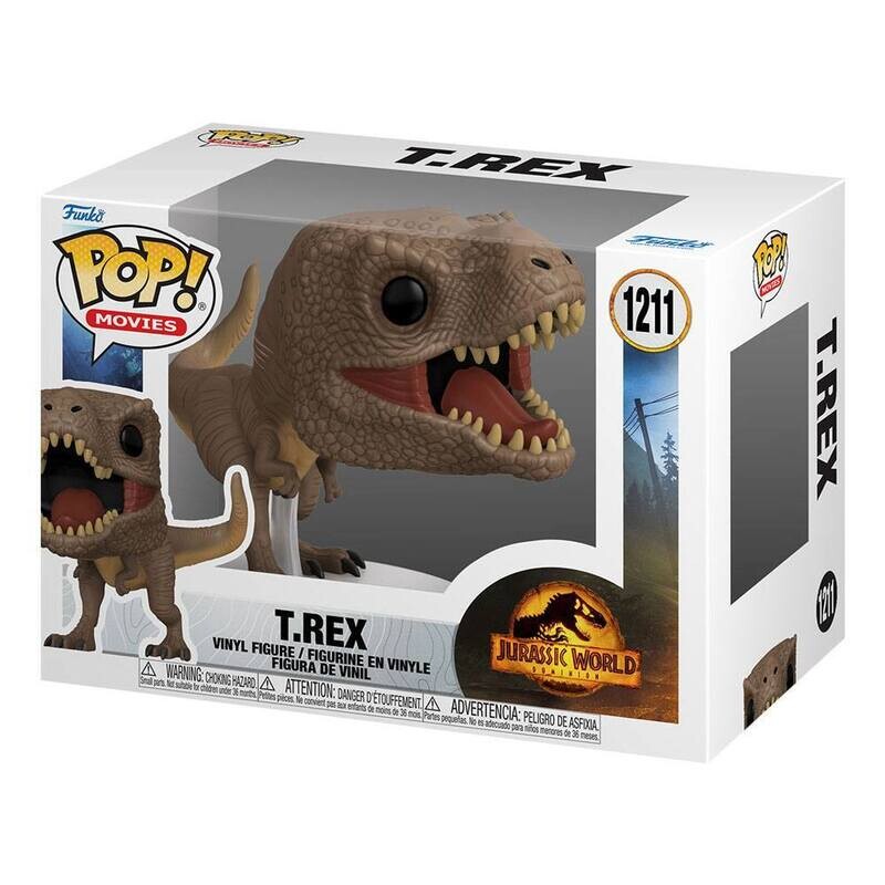 Funko POP! Jurassic World Dominion T-Rex 1211 Vinyl Figur ca. 9 cm