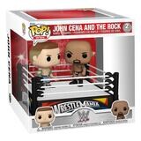 Funko POP! WWE John Cena vs The Rock + Ring Vinyl Figur ca. 9 cm