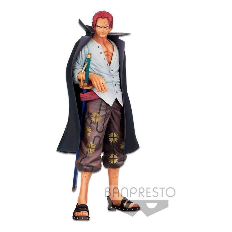 BANDAI Banpresto Anime One Piece Chronicle Master Stars Statue The Shanks