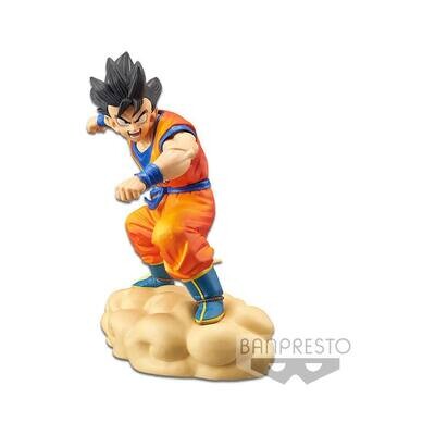 BANDAI Banpresto Dragonball Z Statue Son Goku + Flying Nimbus ca 16 cm