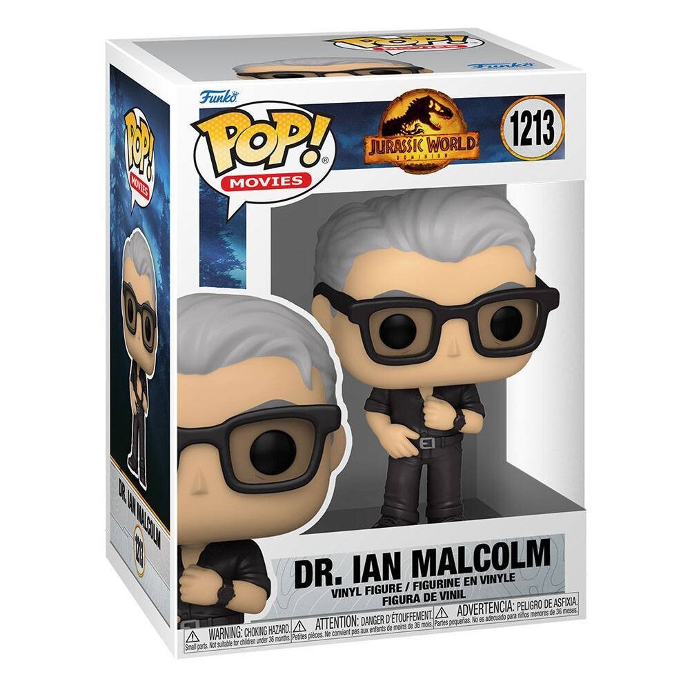 Funko POP! Jurassic World Ian Malcolm 1213 Vinyl Figur ca. 9 cm