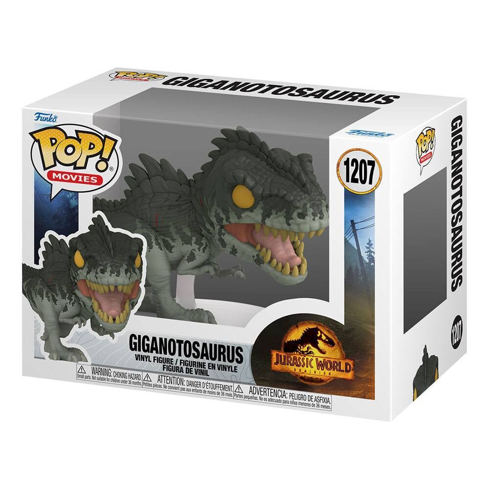 Funko POP! Jurassic World Giganotosaurus 1207 Vinyl Figur ca. 9 cm