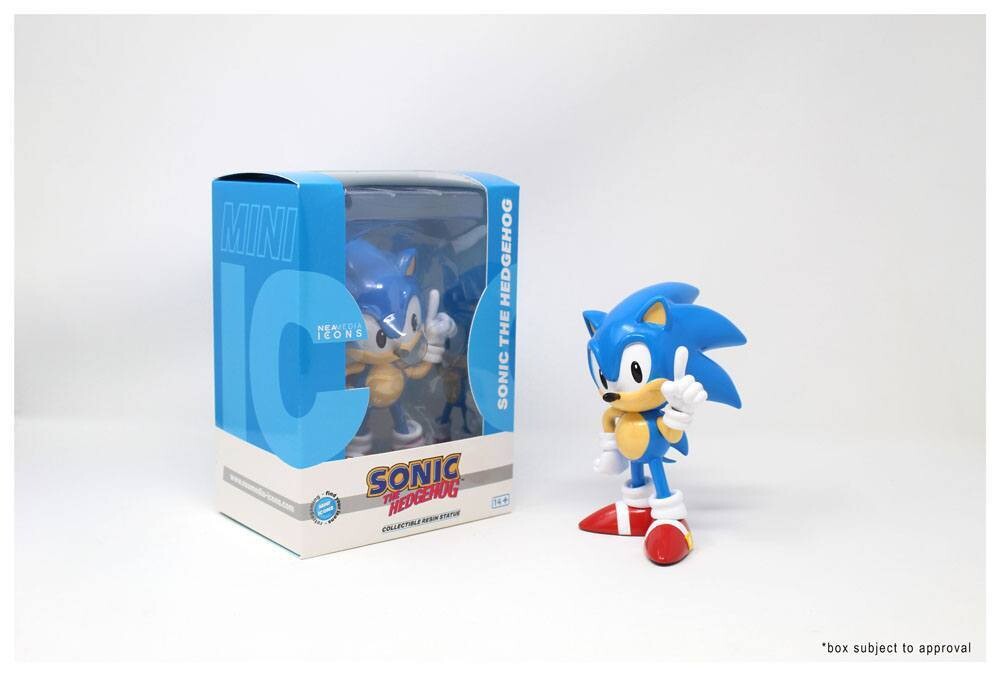 NEA Media Sonic The Hedgehog Mini Icon Statue 1/6 Classic Edition ca. 13 cm