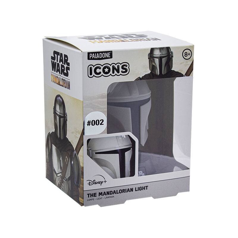 Paladone Star Wars The Mandalorian Icon Lampe ca. 10 cm Batteriebetrieb
