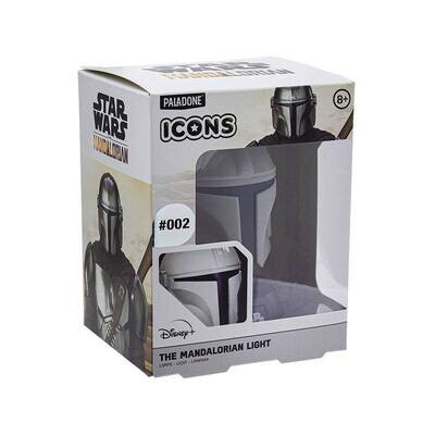 Paladone Star Wars The Mandalorian Icon Lampe ca. 10 cm Batteriebetrieb