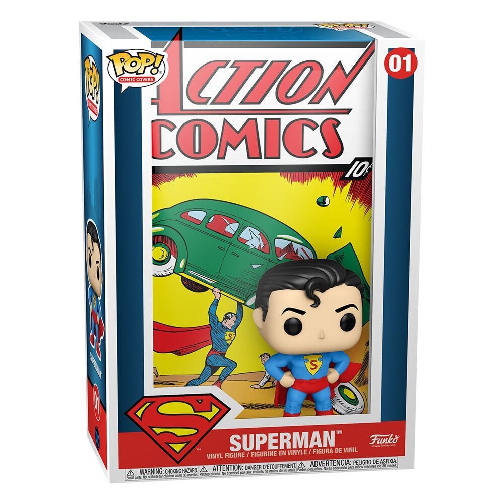 Funko POP! DC Comics Comic Cover Superman Action Comic ca. 9 cm