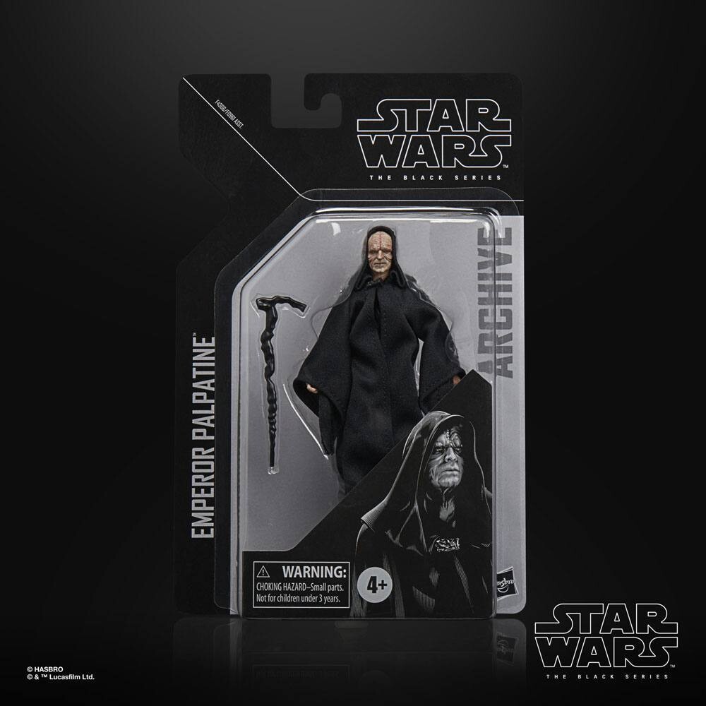 Hasbro Star Wars Black Series Archive Line Emperor Palpatine Actionfigur