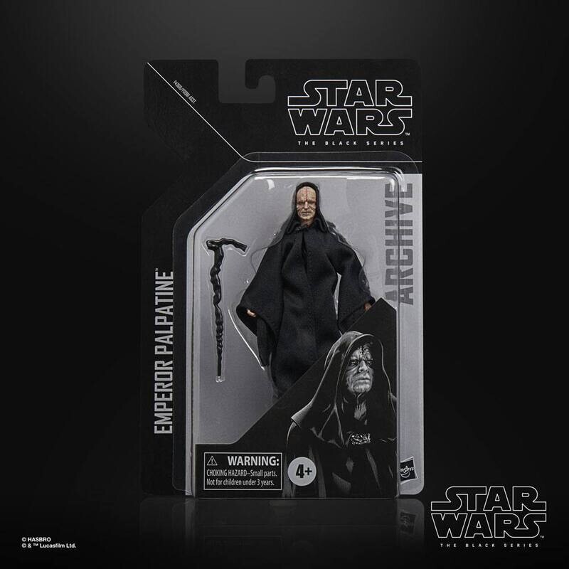 Hasbro Star Wars Black Series Archive Line Emperor Palpatine Actionfigur