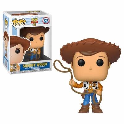 Funko POP! Disney Toy Story 4 Sheriff Woody Vinyl Figur ca. 9 cm