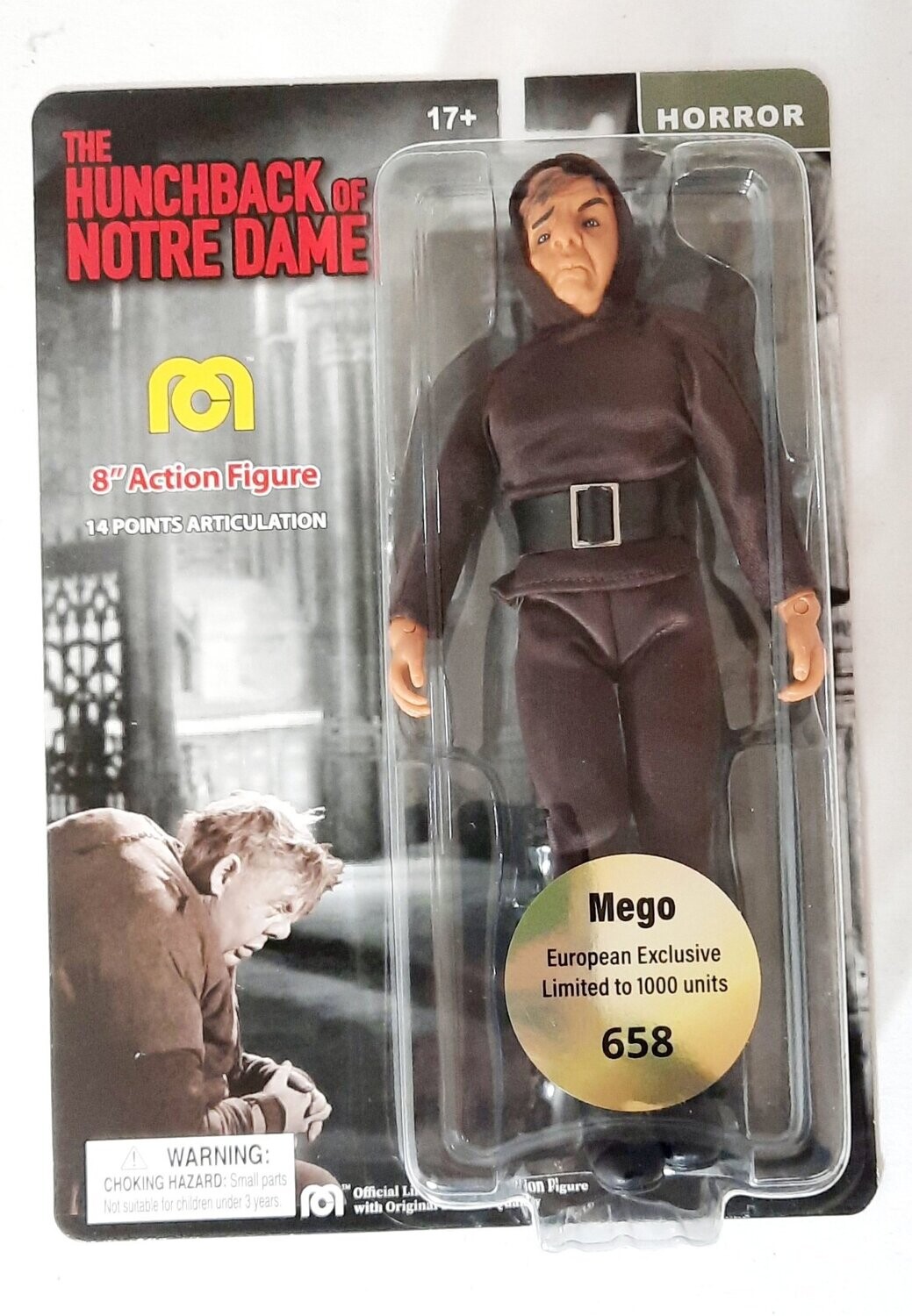 Mego Universal Monsters Der Glöckner von Notre Dame ca. 20 cm