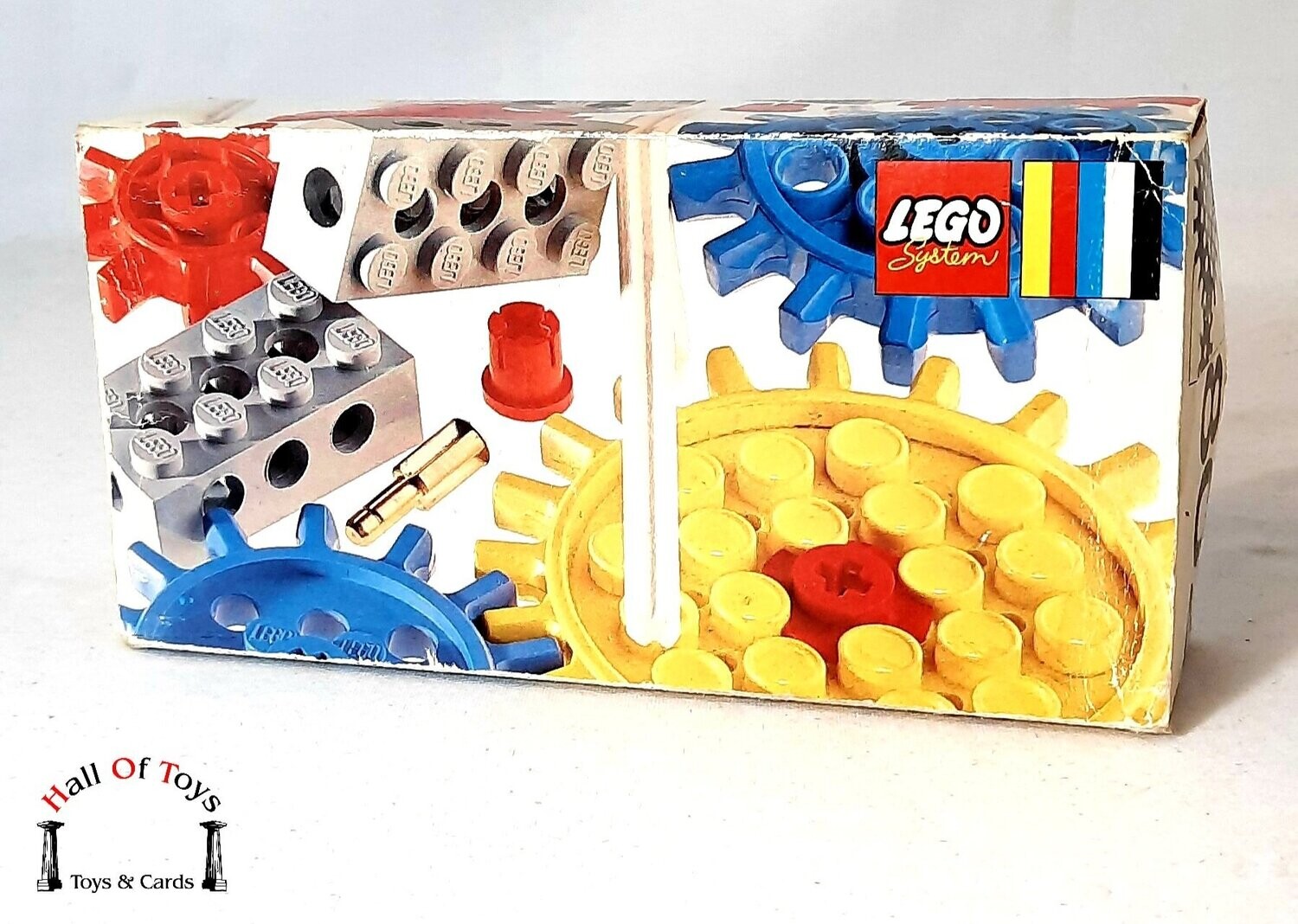 LEGO System 802 Vintage 60er/70er Jahre Zahnräder Steine Set inkl. OVP