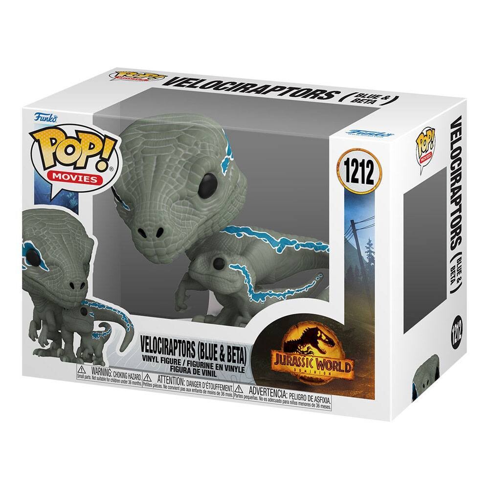 Funko POP! Jurassic World 3 Blue & Beta Vinyl Figur ca. 9 cm