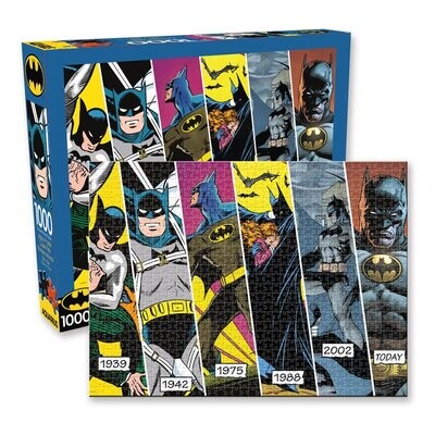 Aquarius Batman Puzzle 1000 Teile "Timeline" DC Comics