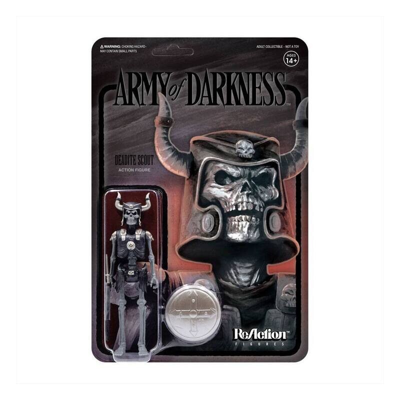 Super7 ReAction Army of Darkness Deadite Scout (Midnight) Actionfigur