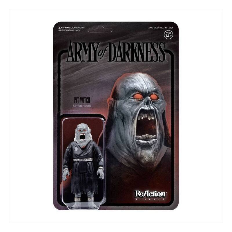 Super7 ReAction Army of Darkness Pit Witch (Midnight) Actionfigur