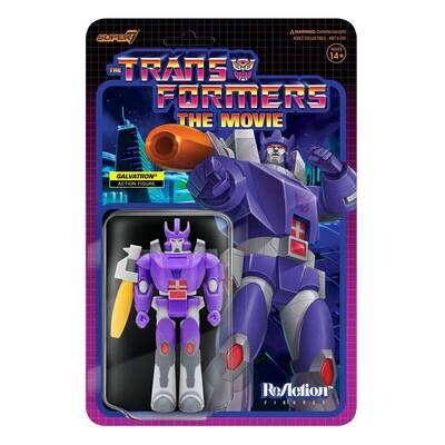 Super7 ReAction Transformers Galvatron Actionfigur 10 cm