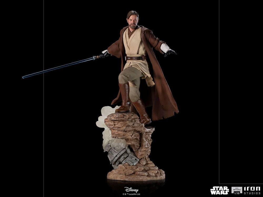 Iron Studios Star Wars Dekuxe BDS Art Scale Statue Obi-Wan Kenobi ca. 28 cm